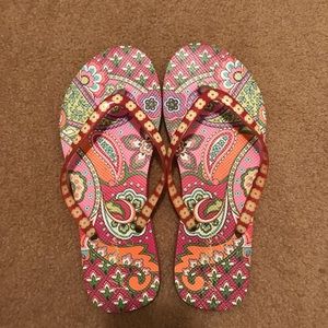 Vera Bradley flip flops